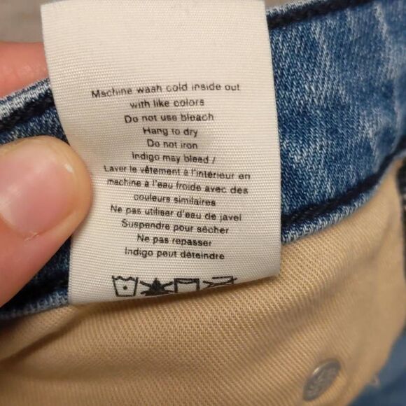 Rag and Bone size 32 Dre Low rise slim boyfriend jeans in Aviation color - Picture 4 of 6